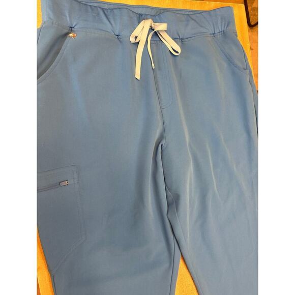 Figs Zamora Jogger Scrub Pants CAPRI BLUE XXL - Picture 2 of 5
